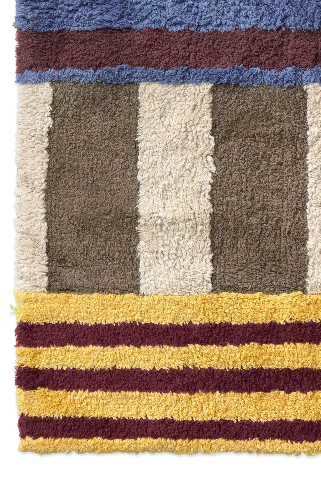WASHABLE RUG COLOR ON INDIGO BLUE
