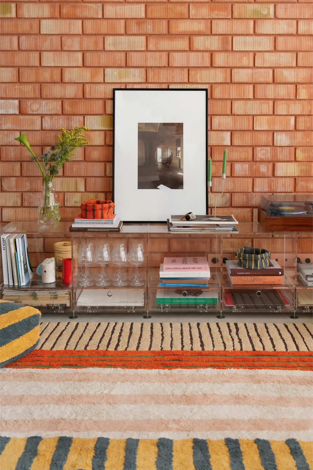 WASHABLE RUG COLOR ON CLAY  