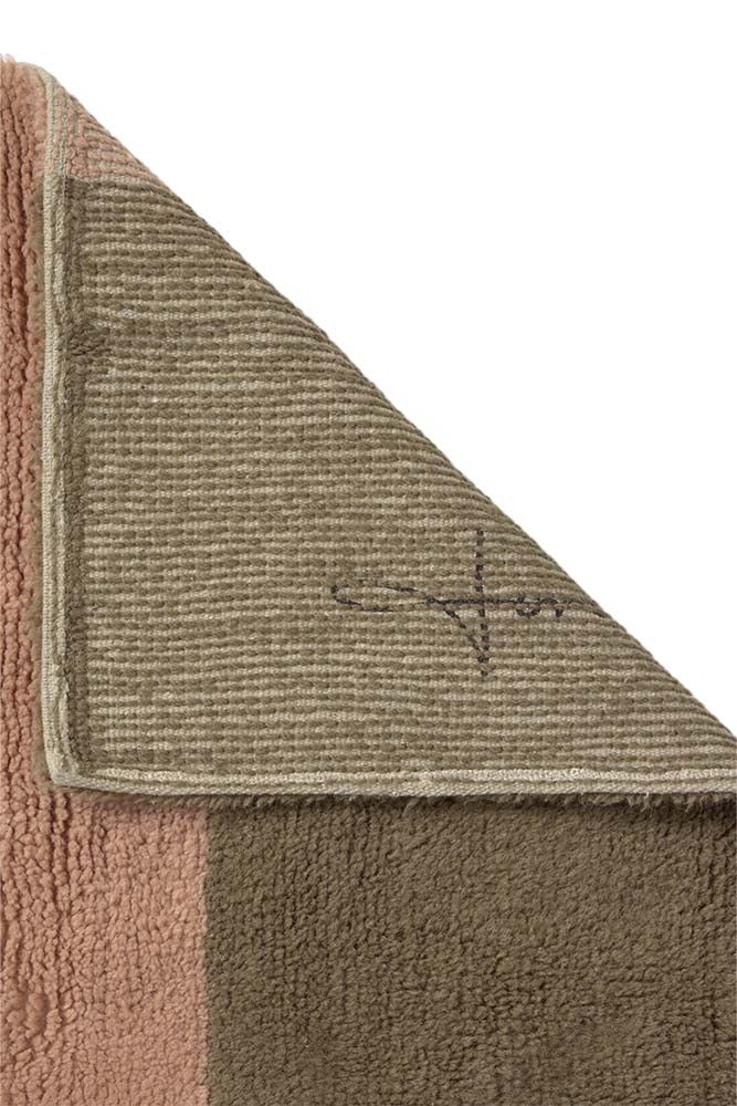 Wool Runner Rug Chroma Dusty Pink