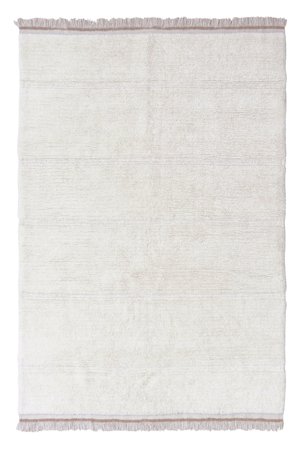 WOOLABLE AREA RUG STEPPE WHITE