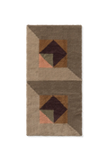 WOOL RUG TESSERA KHAKI SMALL