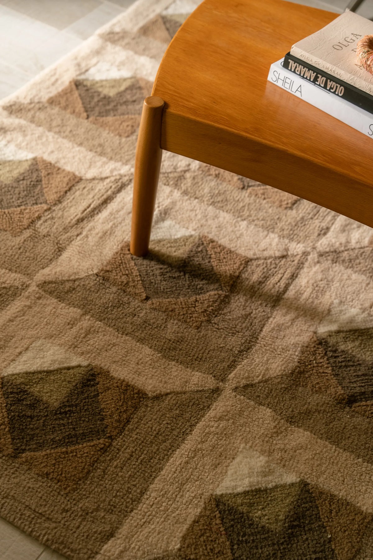 WOOL RUG TESSERA NATURAL