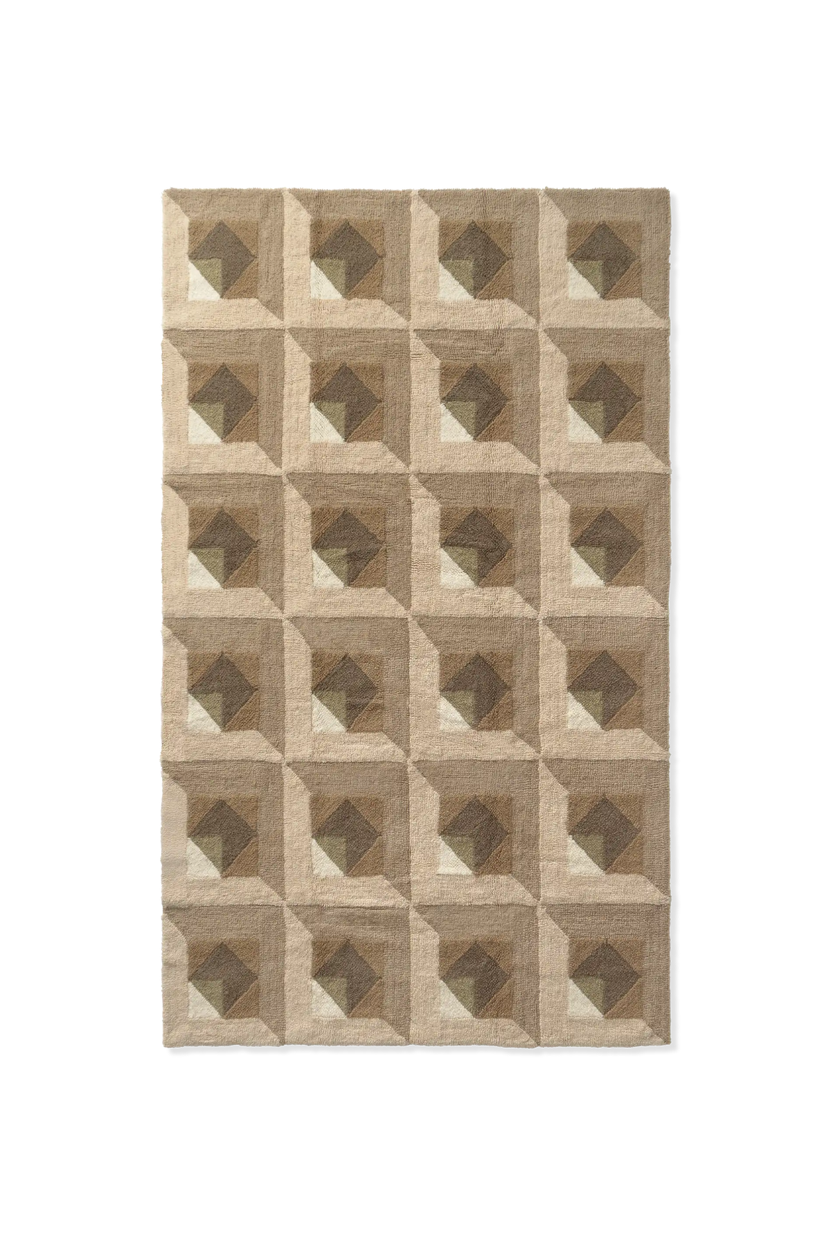 WOOL RUG TESSERA NATURAL