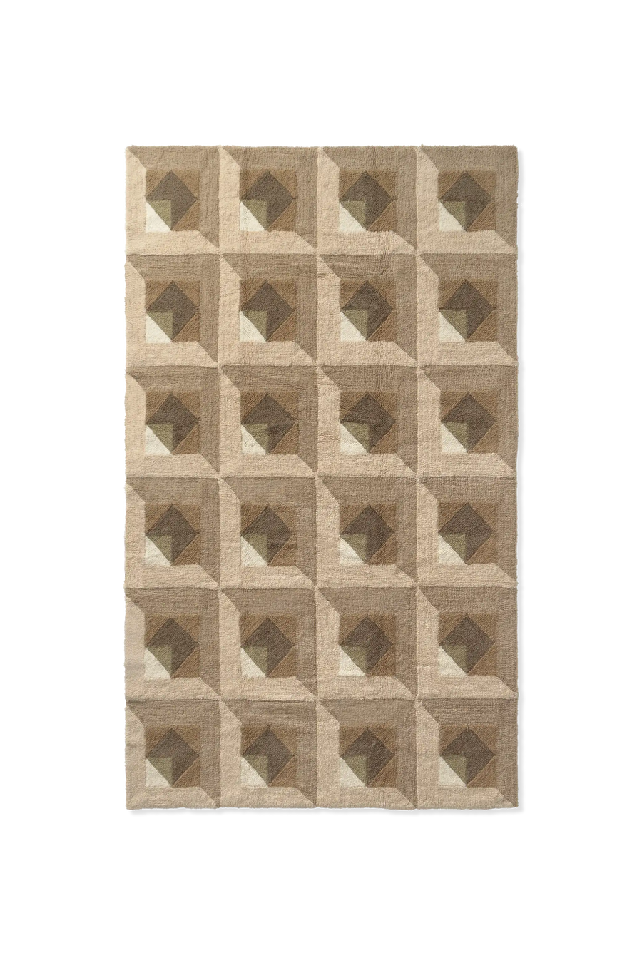 WOOL RUG TESSERA NATURAL