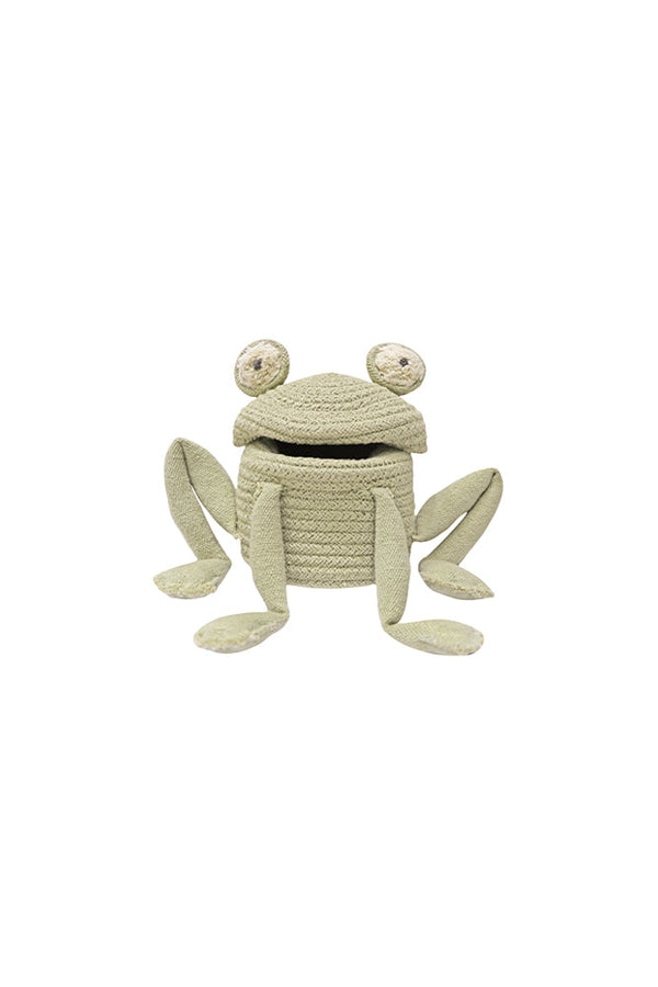 BASKET MINI FRED THE FROG-Green Toys-By Lorena Canals-1