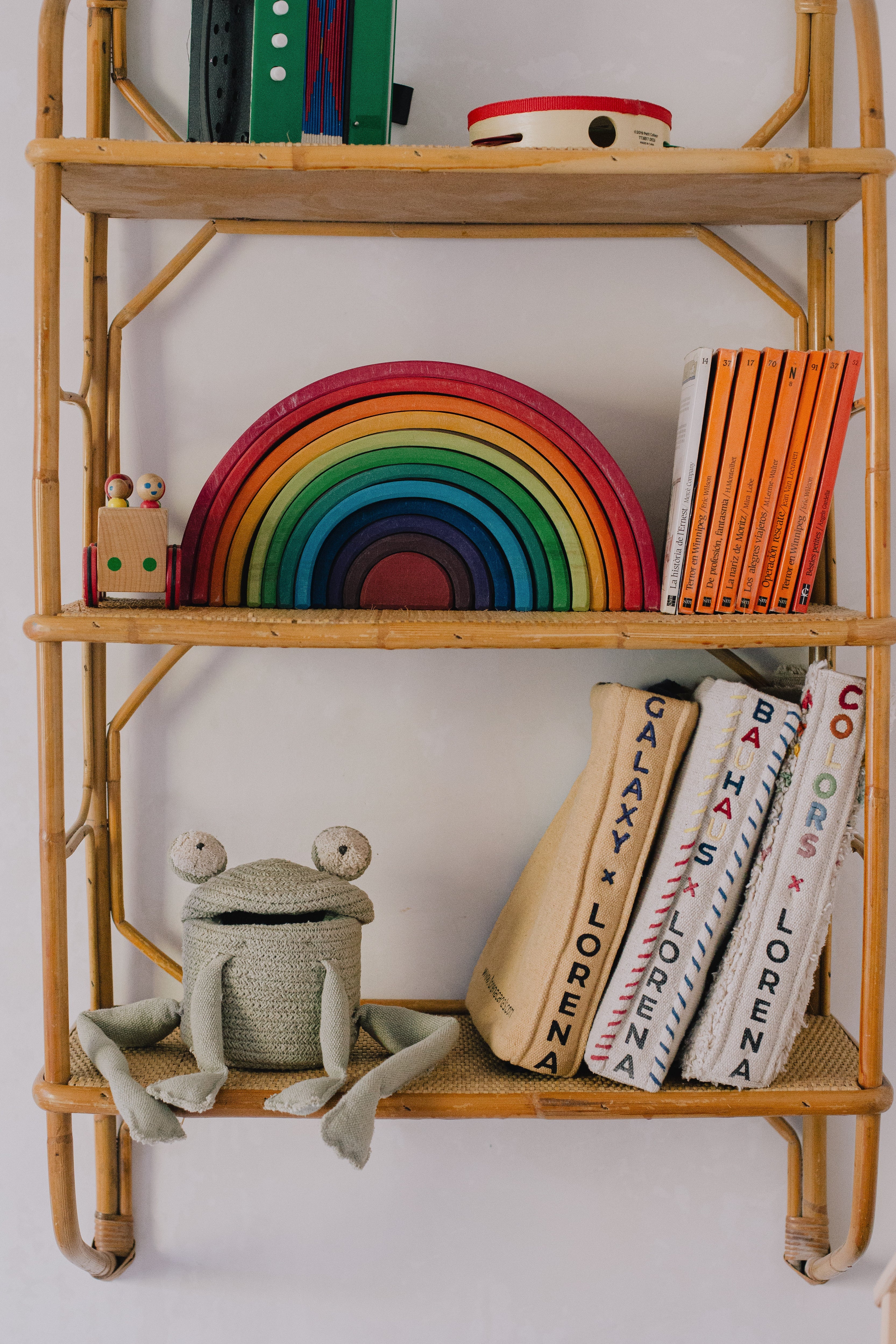 Basket Mini Fred The Frog – Lorena Canals | Official Website