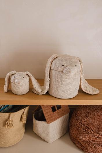 BASKET MINI RITA THE RABBIT-Green Toys-By Lorena Canals-2