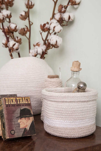 BASKET MINI TRICOLOR IVORY-Basket-Lorena Canals-4