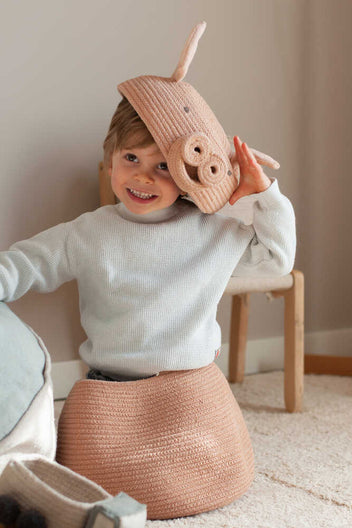 BASKET PEGGY THE PIG-Baskets-Lorena Canals-3