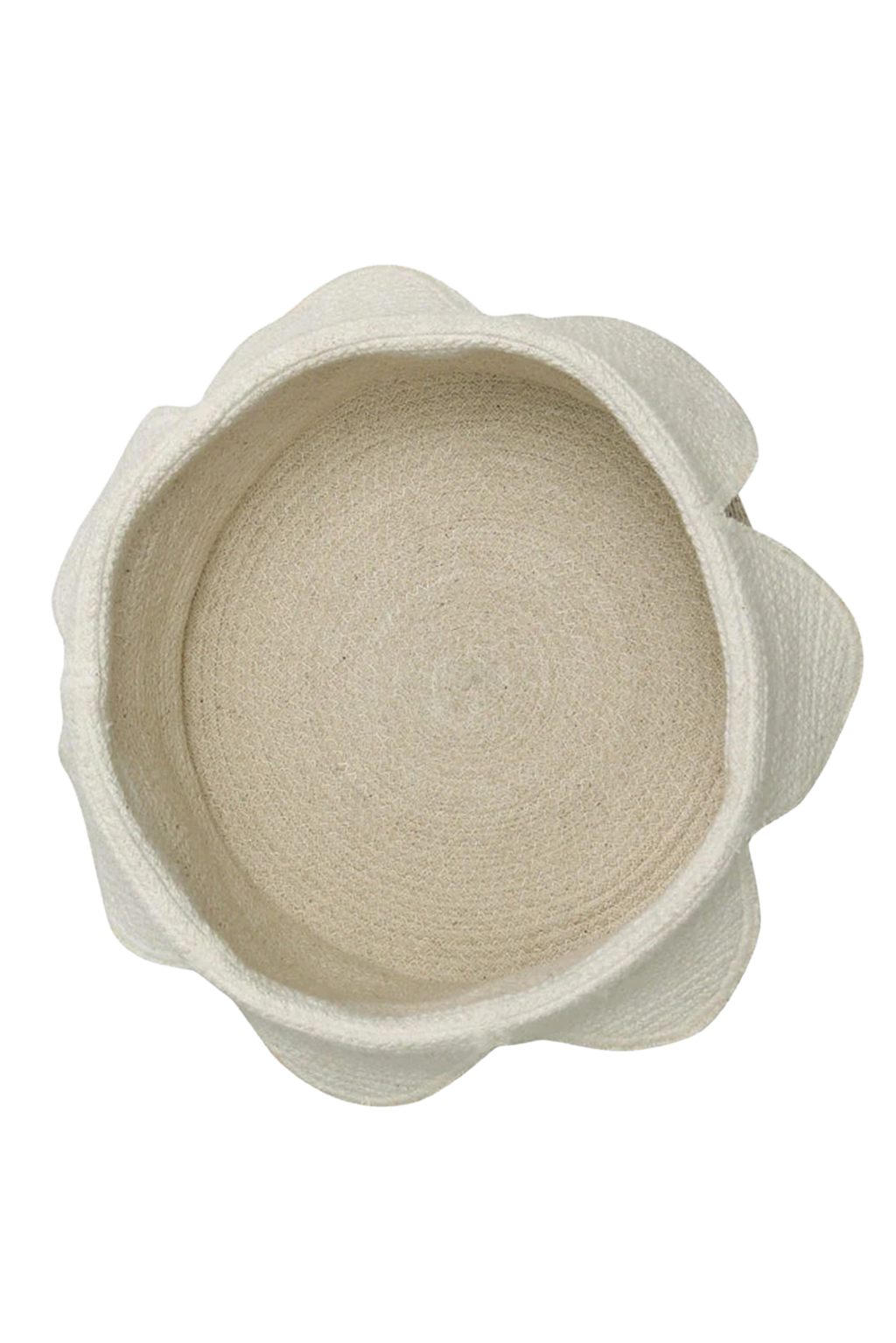 BASKET PETALS IVORY - NATURAL