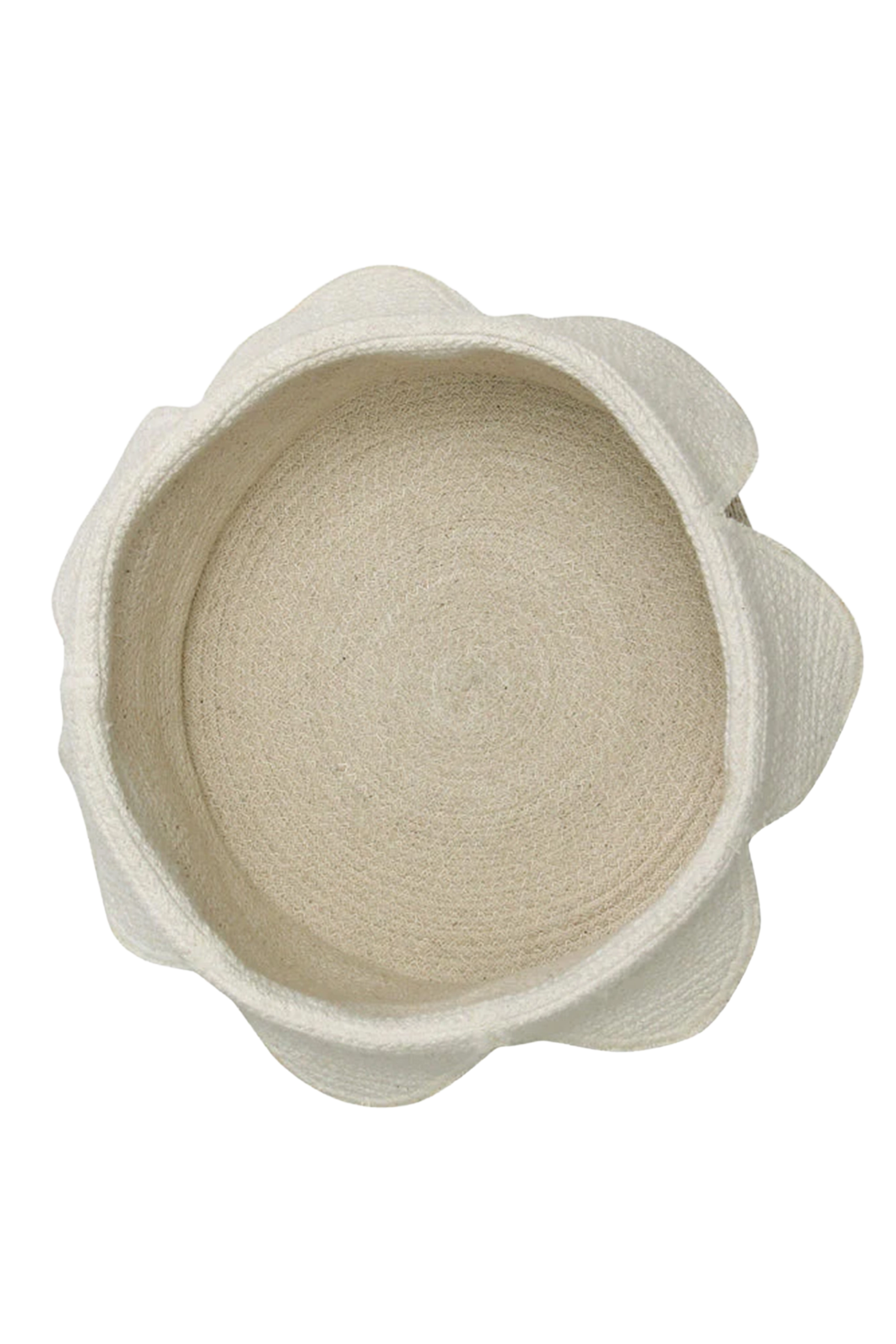 BASKET PETALS IVORY - NATURAL