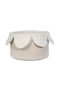 BASKET PETALS IVORY - NATURAL