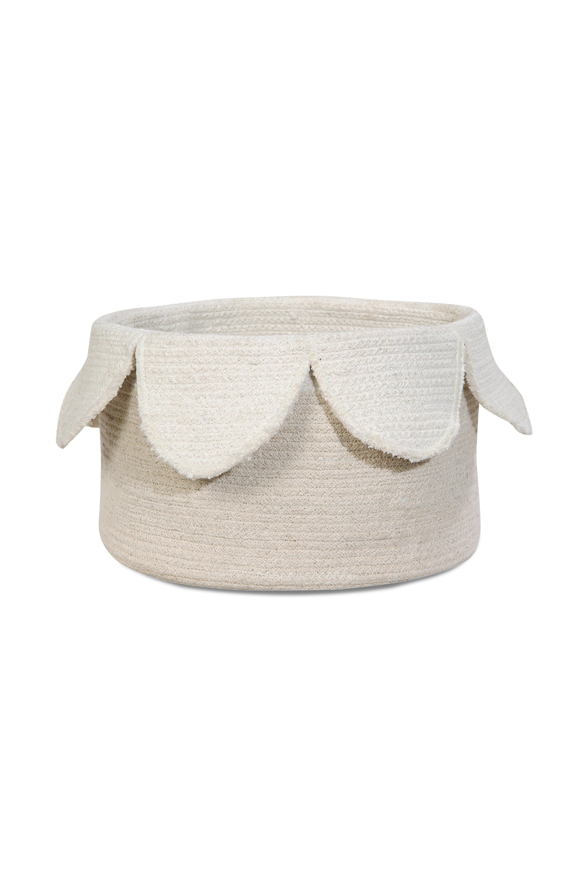 BASKET PETALS IVORY - NATURAL
