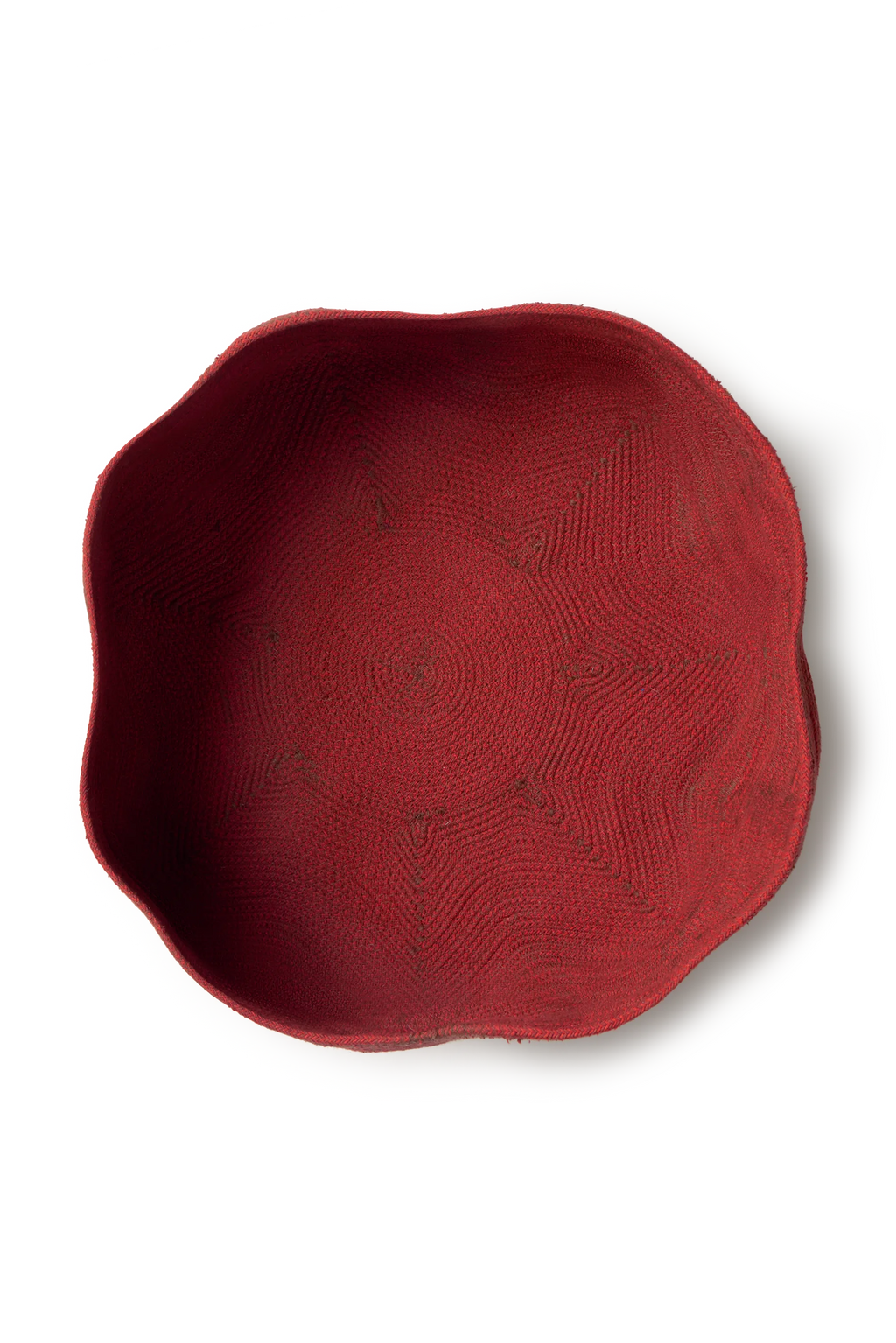 BASKET STONEWASHED WIDE RED