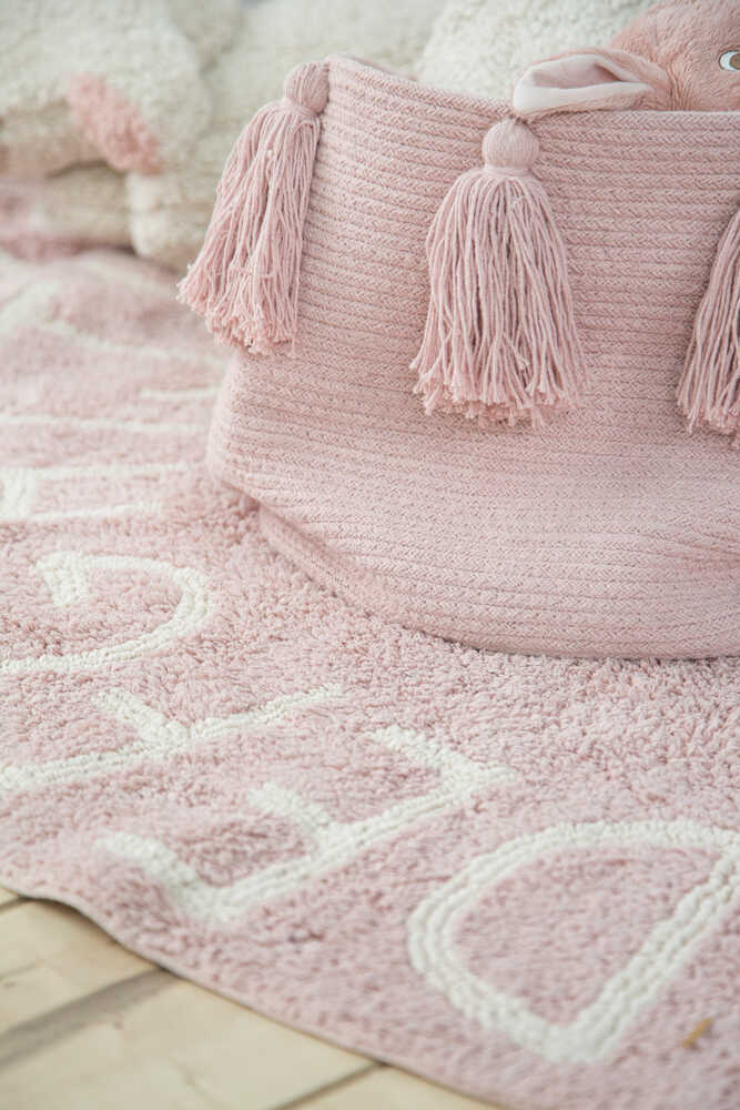 BASKET TASSELS PINK-Basket-Lorena Canals-3