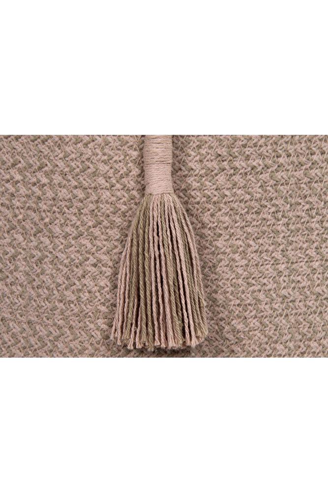 Storage Basket Fringes Woody Nude – Lorena Canals | Official Website