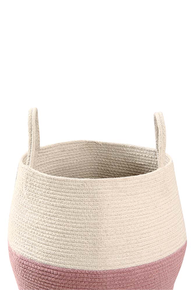 BASKET ZOCO ASH ROSE - NATURAL-Basket-Lorena Canals-5