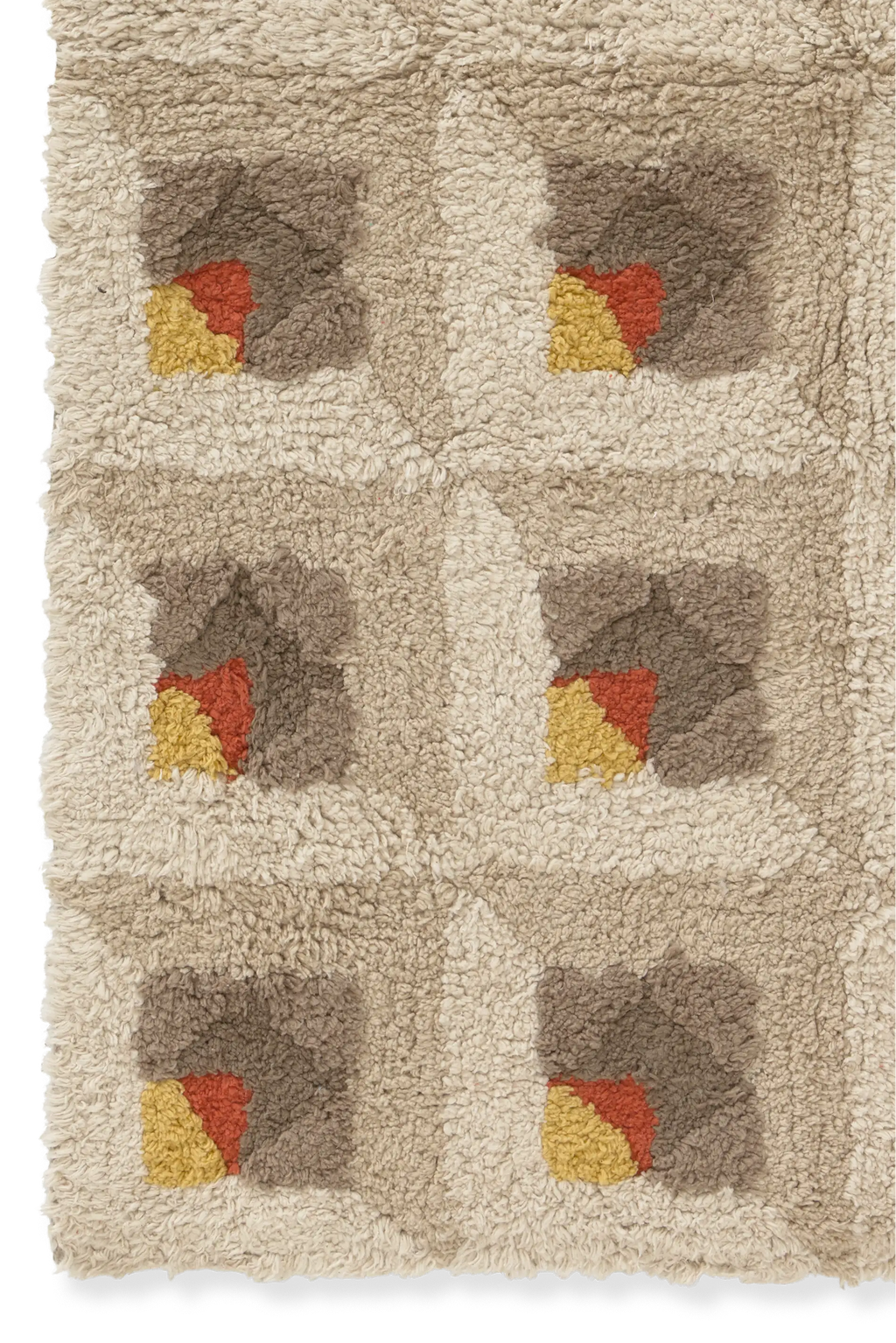 Bulgaria Pattern Easy BATHROOM COTTON RUG TESSERA NATURAL – Lorena Canals | Official Website