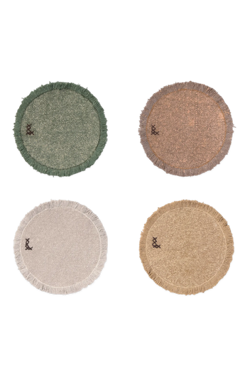 STONEWASHED COASTERS (SET OF 8)