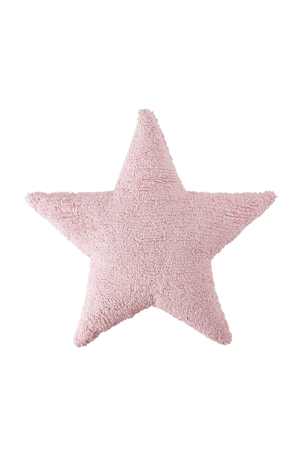 CUSHION STAR PINK-Throw Pillows-Lorena Canals-1