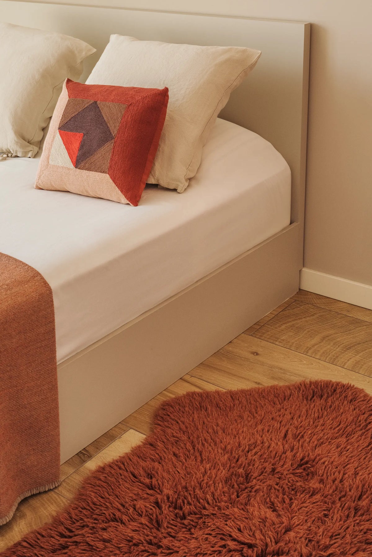 CUSHION TESSERA RED