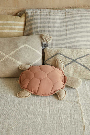 CUSHION TURTLE-Throw Pillows-Lorena Canals-2