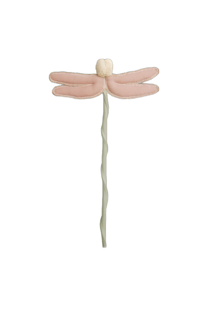 DRAGONFLY WAND VINTAGE NUDE-Textile Toys-Lorena Canals-1