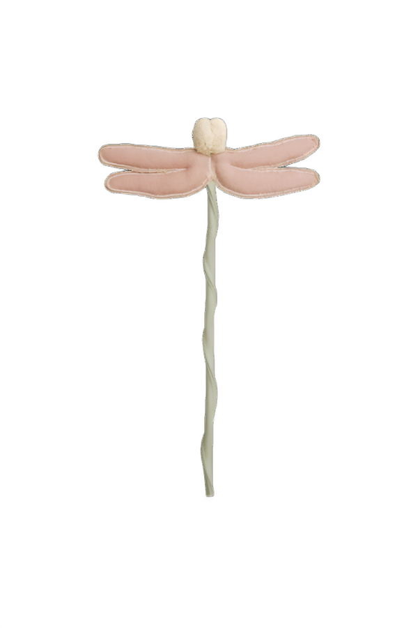 DRAGONFLY WAND VINTAGE NUDE-Textile Toys-Lorena Canals-1