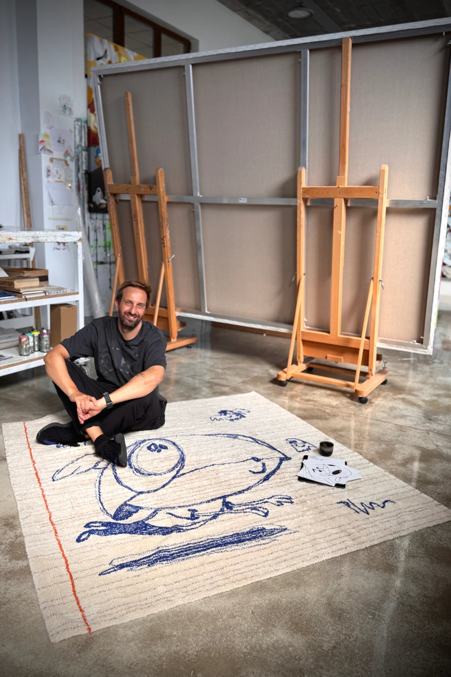 EDGAR PLANS X LORENA CANALS SKETCHBOOK RUG