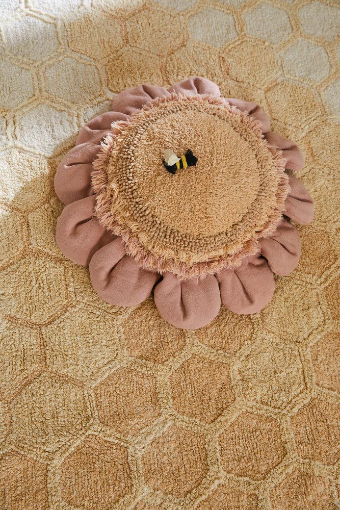 Floor Cushion Pink Daisy – Lorena Canals | Official Website