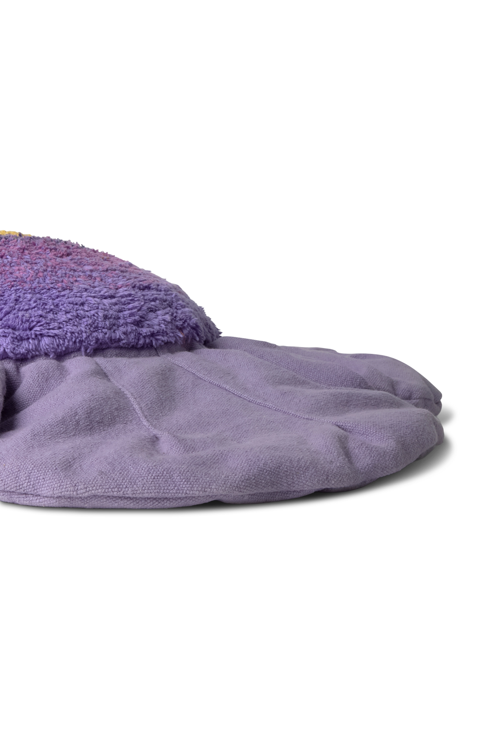 FLOOR CUSHION PURPLE POPPY