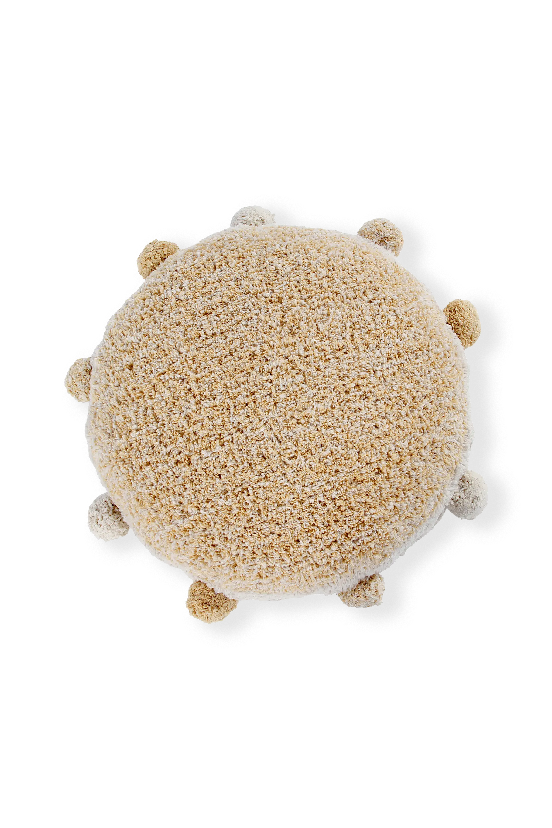 FLOOR CUSHION BUBBLY HONEY