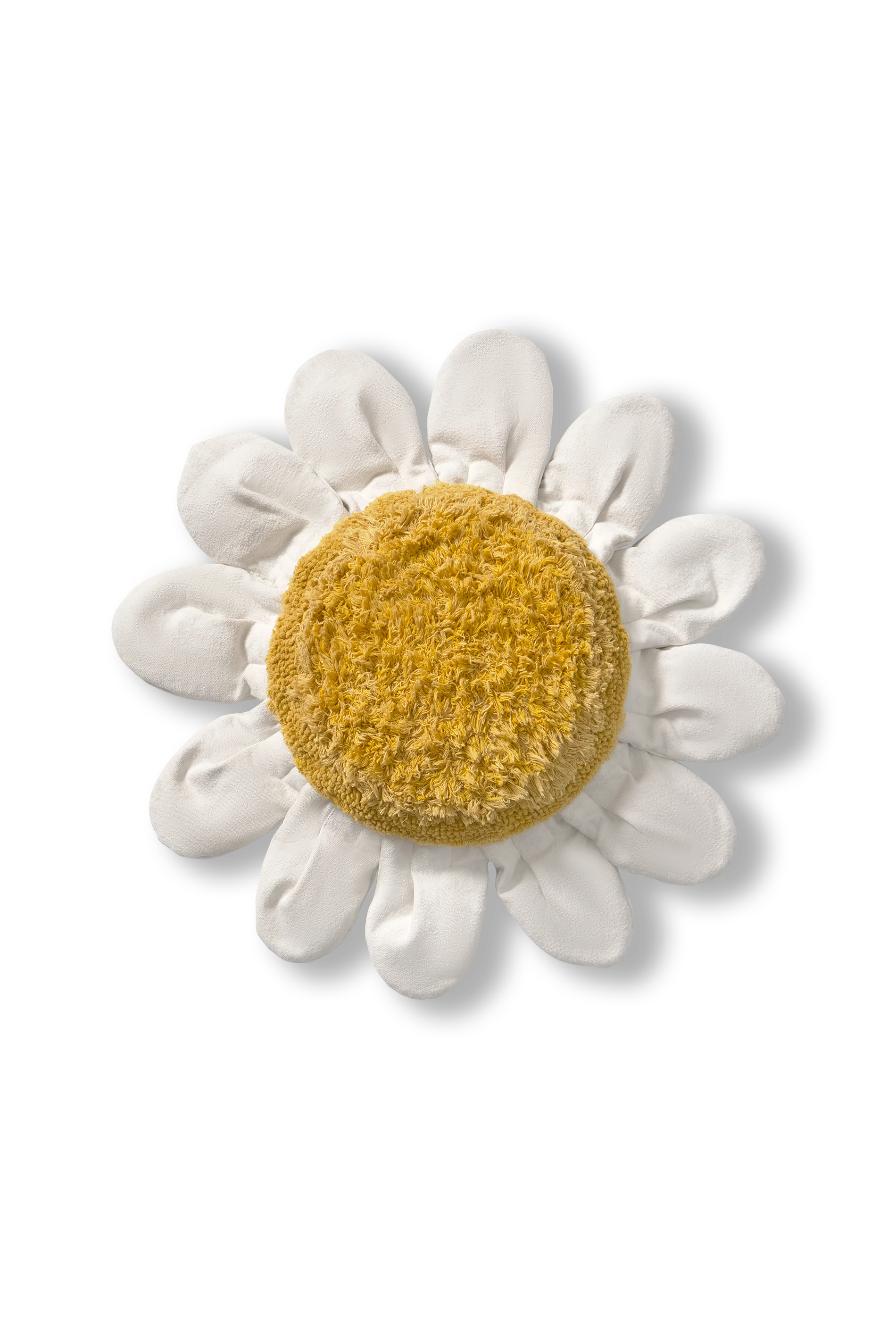 FLOOR CUSHION WHITE DAISY