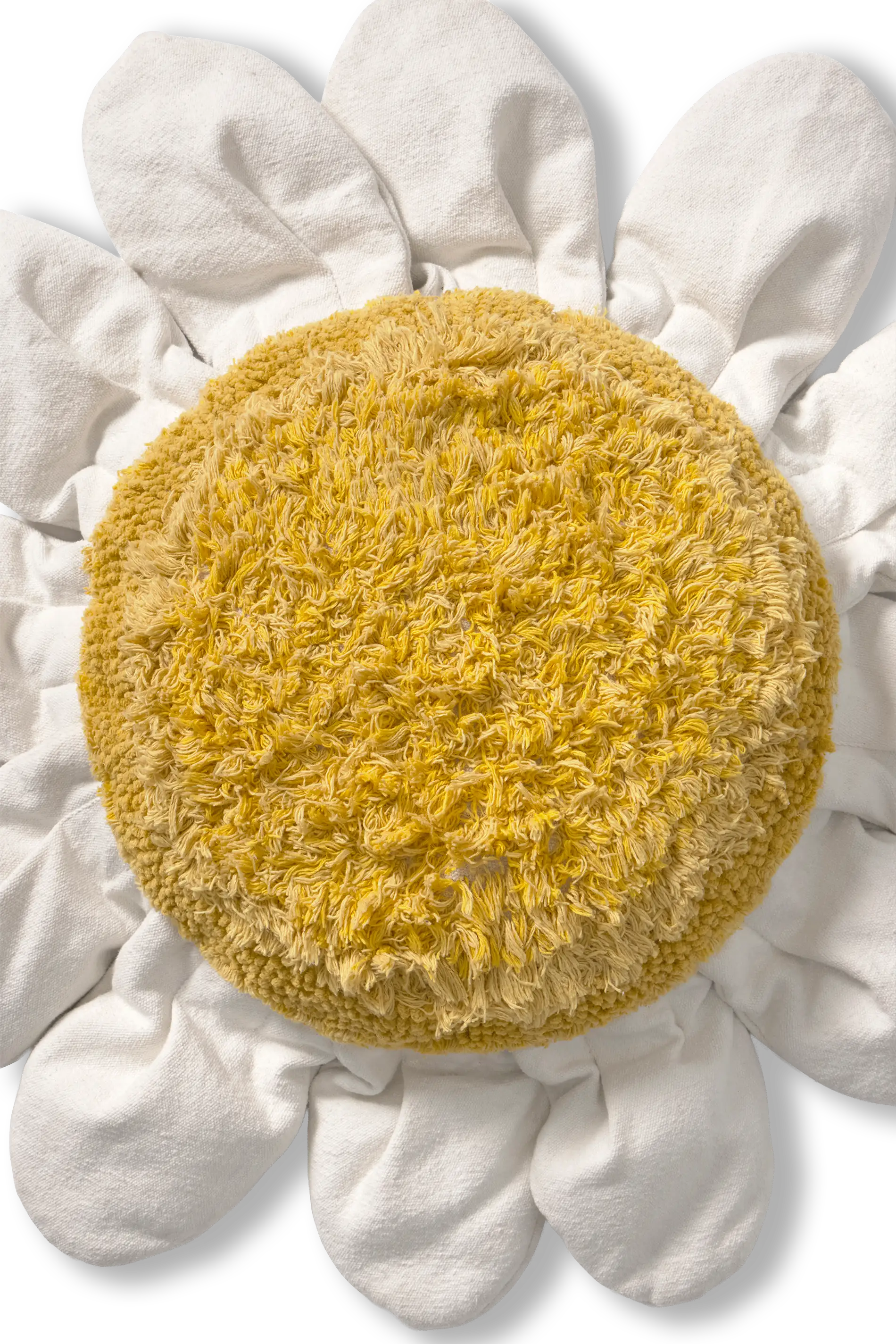 FLOOR CUSHION WHITE DAISY