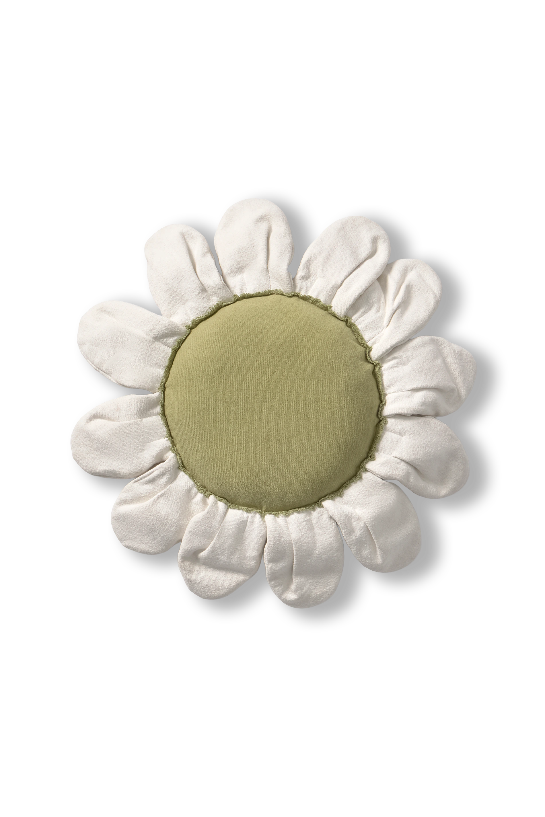 FLOOR CUSHION WHITE DAISY