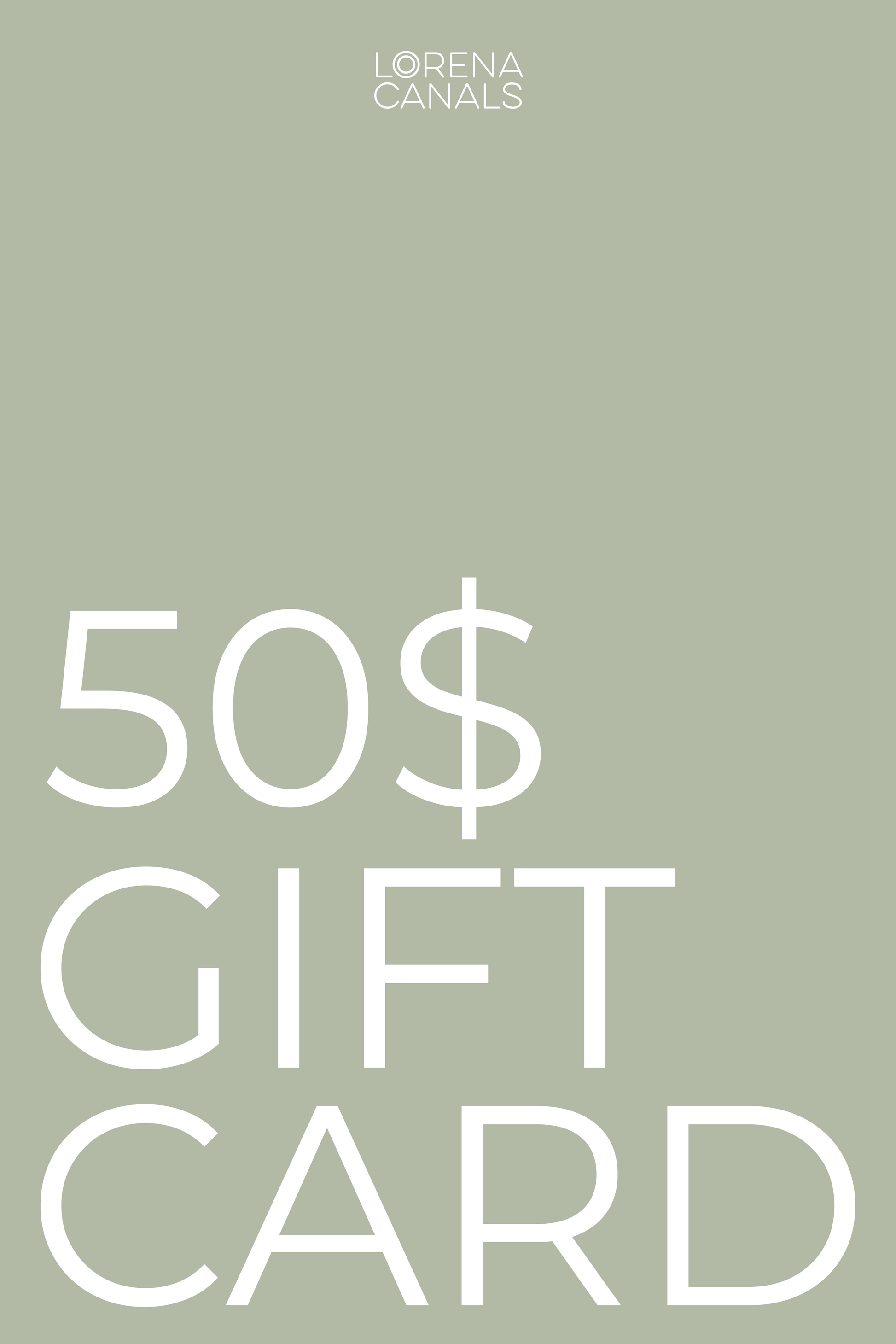 GIFT CARD-Lorena Canals-1