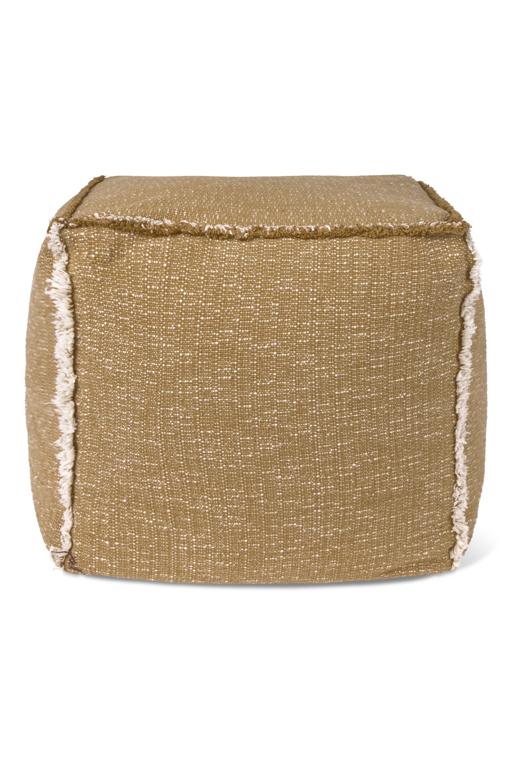 Handloom PUFF Ochre