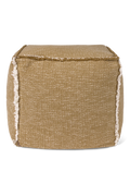 Handloom POUF Ochre