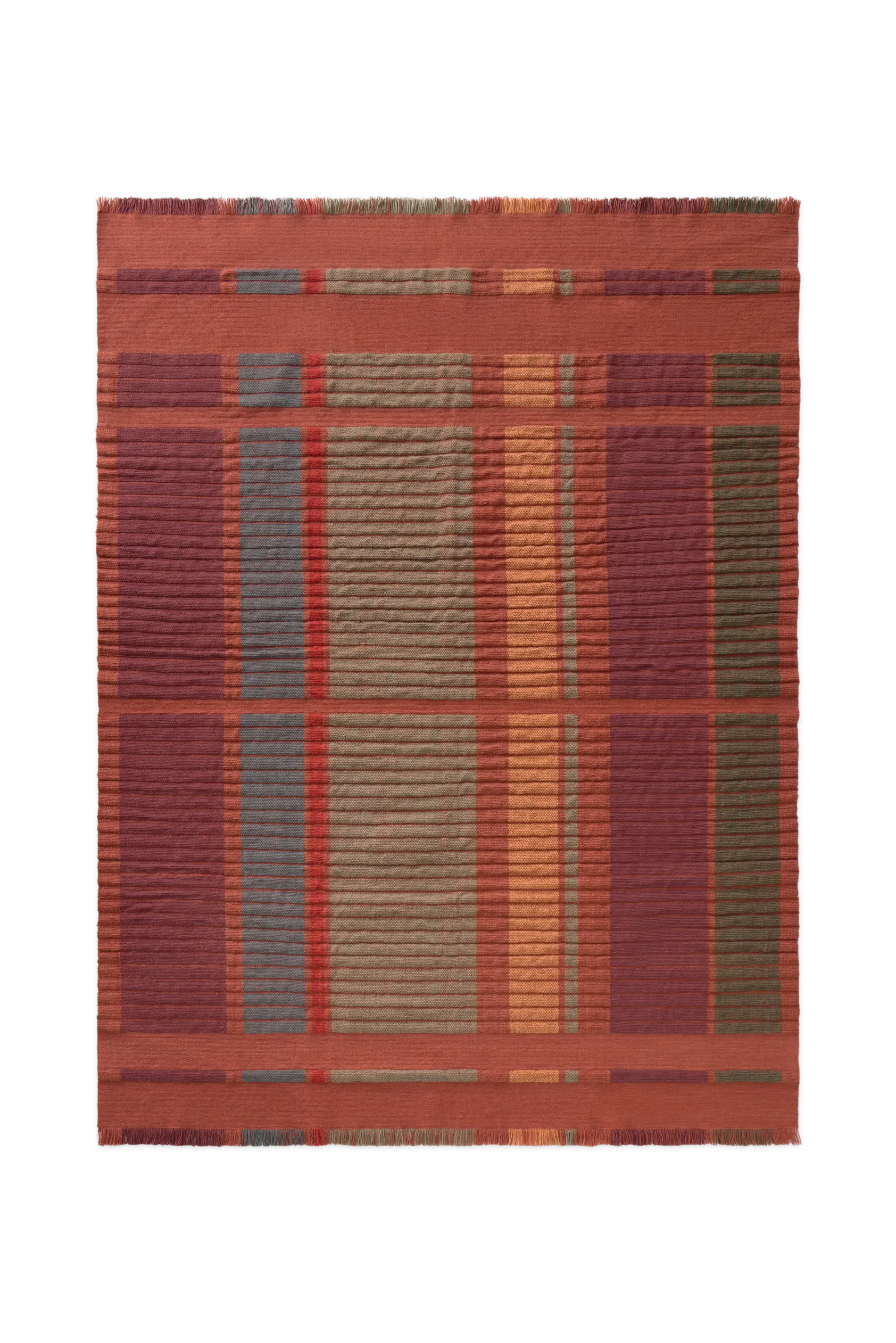 HANDLOOM RUG COLUMNS SIENNA