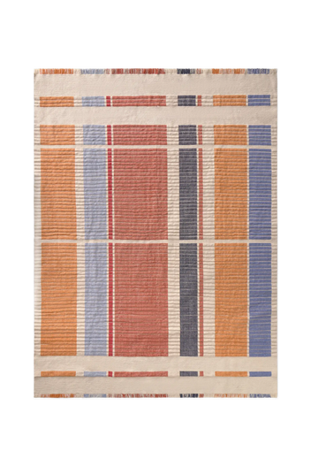HANDLOOM RUG COLUMNS MULTI COLOR