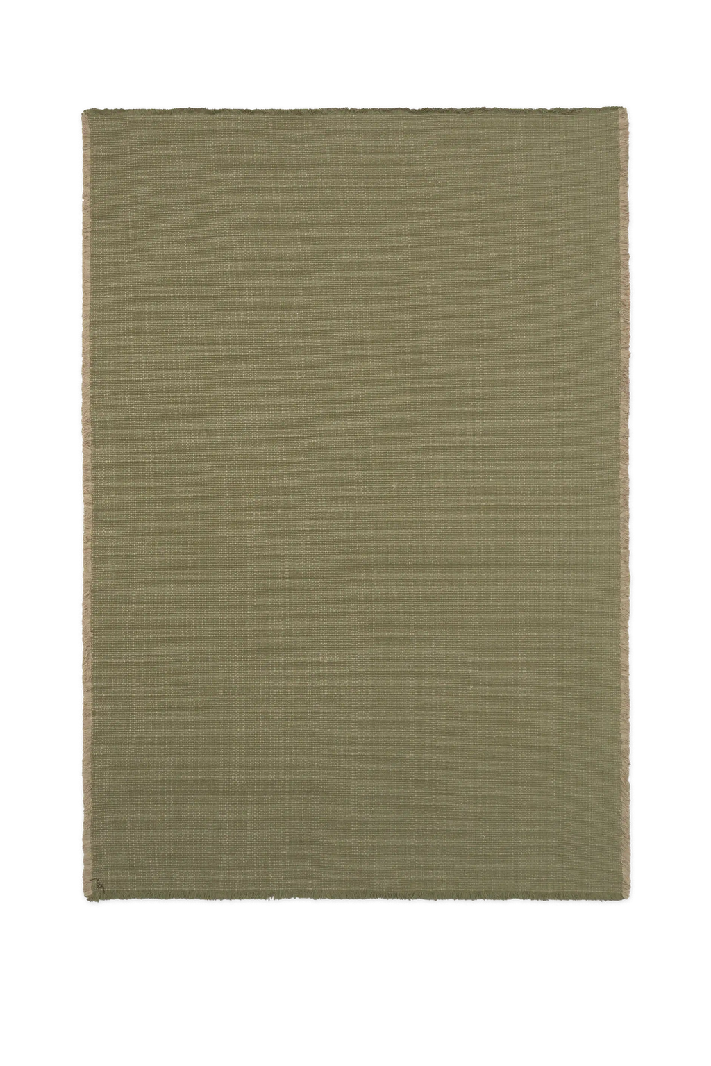 Handloom Area Rug  Kaki