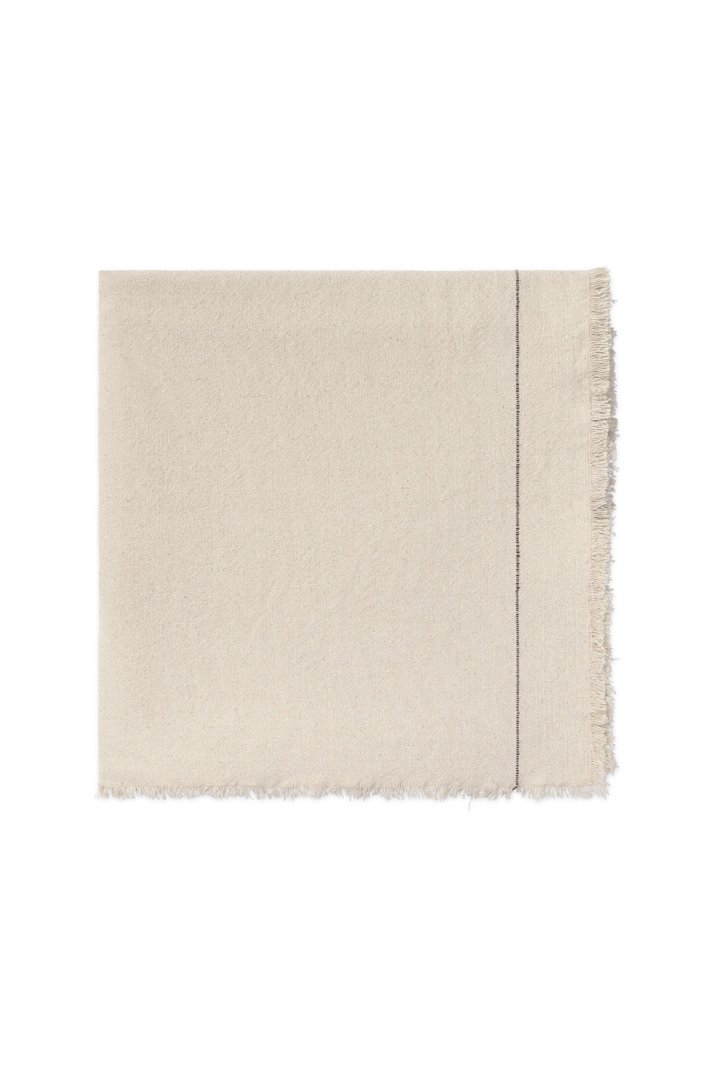 HANDLOOM TABLECLOTH NATURAL