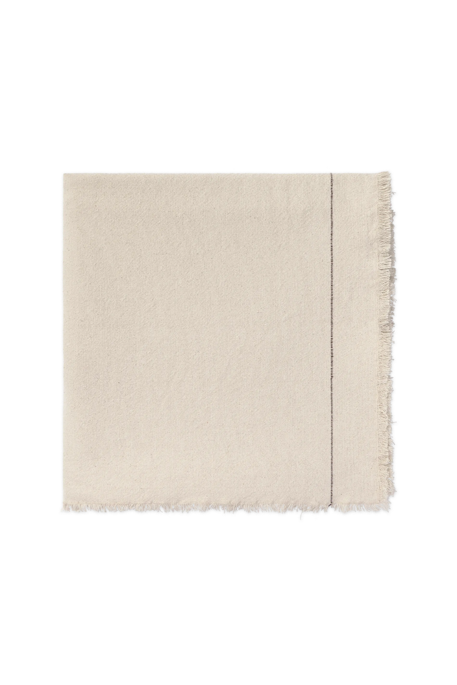 HANDLOOM TABLECLOTH NATURAL