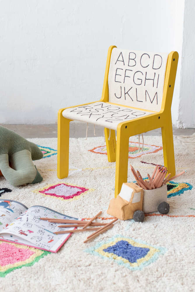 KID'S CHAIR ABC CANVAS-Chairs-Lorena Canals-2