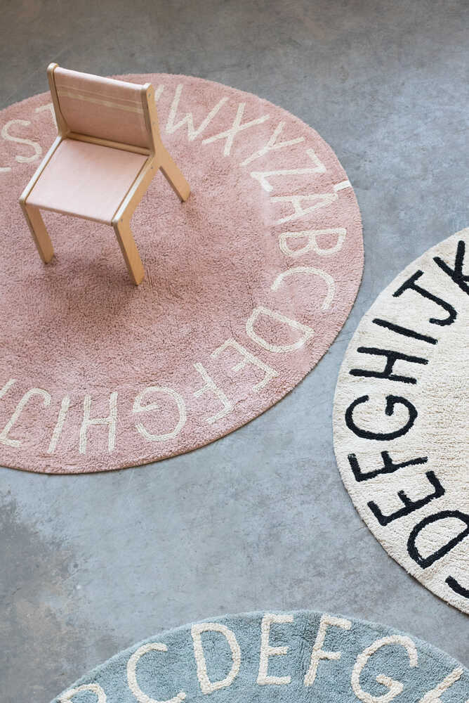 KID'S CHAIR VINTAGE NUDE CANVAS-Chairs-Lorena Canals-3