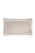 KNITTED CUSHION AIR DUNE WHITE