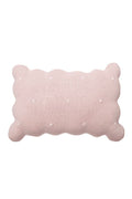 KNITTED CUSHION BISCUIT PINK-Throw Pillows-By Lorena Canals-1