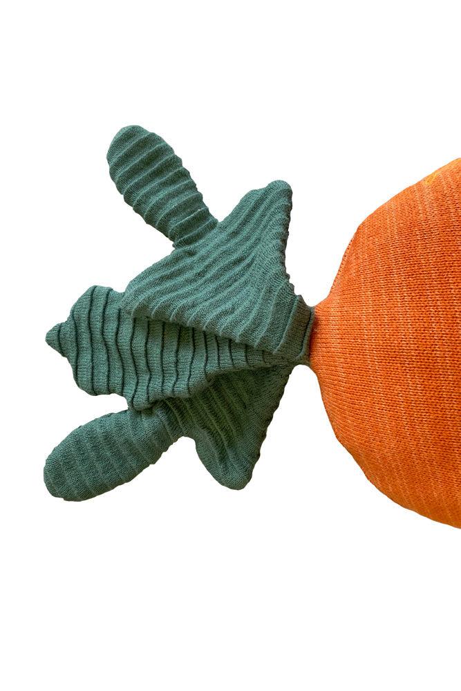 KNITTED CUSHION CATHY THE CARROT-Throw Pillows-Lorena Canals-7
