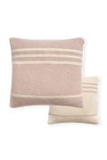 KNITTED CUSHION DUETTO VINTAGE NUDE - NATURAL