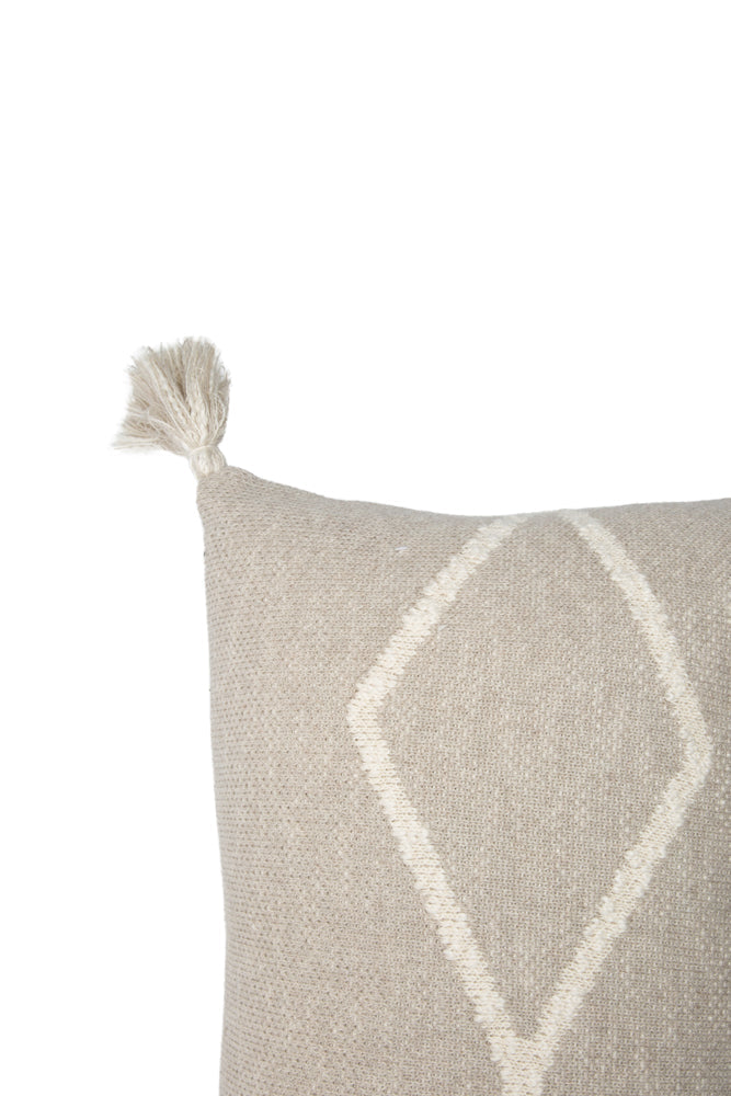 KNITTED CUSHION OASIS SOFT LINEN-Throw Pillows-Lorena Canals-7